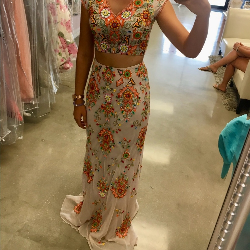 Beaded Sherri Hill Gown